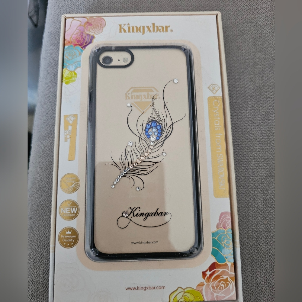 iPhone 7 Case with Swarovski Crystals